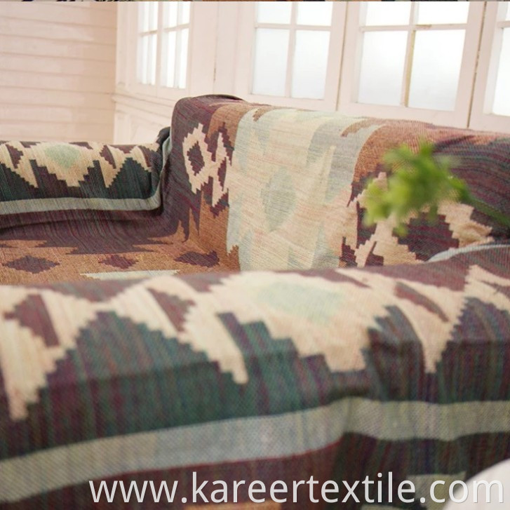 Custom Made 100% cotton Outdoor custom throw woven blanket